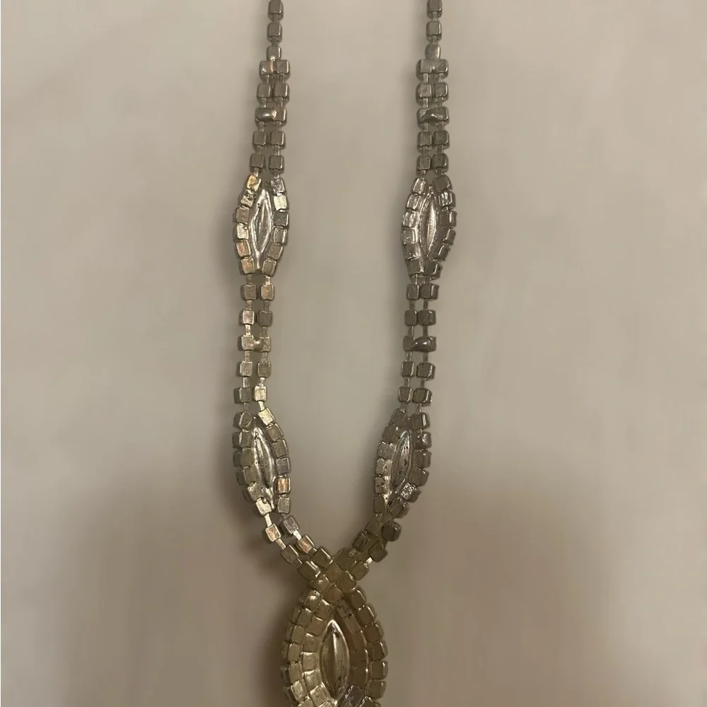 Elegant Vibrant Colors Crystal Pendant Necklace & Earrings Set of 4